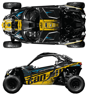 BRP Can-Am Maverick X3 Custom Graphics kit