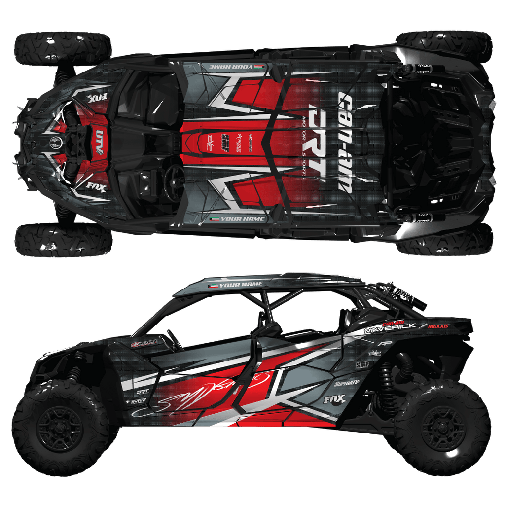 Canam Maverick X3 MAX Graphics Stickers Custom kit Decals Design